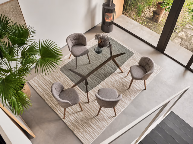 Kent Dining Table CS4105-FB-160 by Calligaris