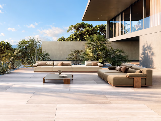 Tao Outdoor Sofa by Ditre Italia