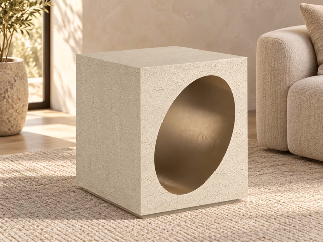 Chasm End Table by Caracole