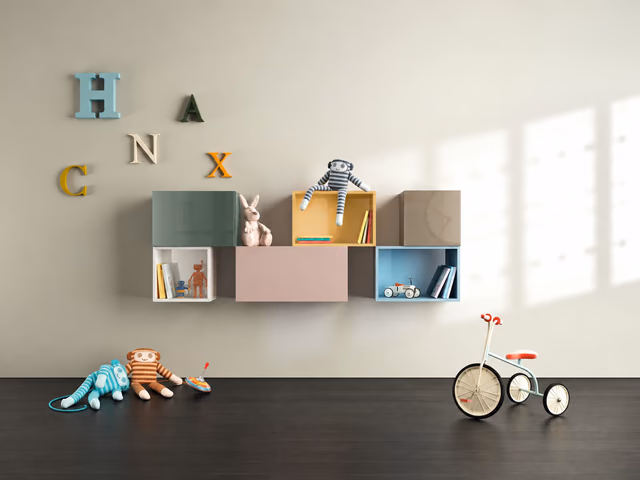 36e8 Storage for the Children’s Room by Lago