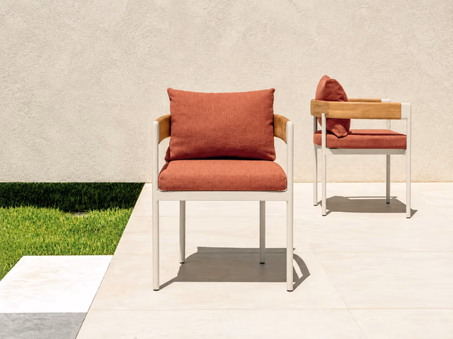 Flow Dining Armchair by Talenti