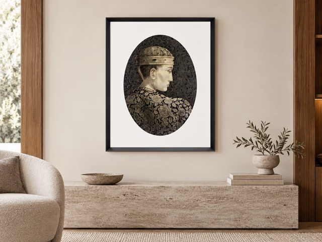 Si… Lithograph by Natuzzi Italia
