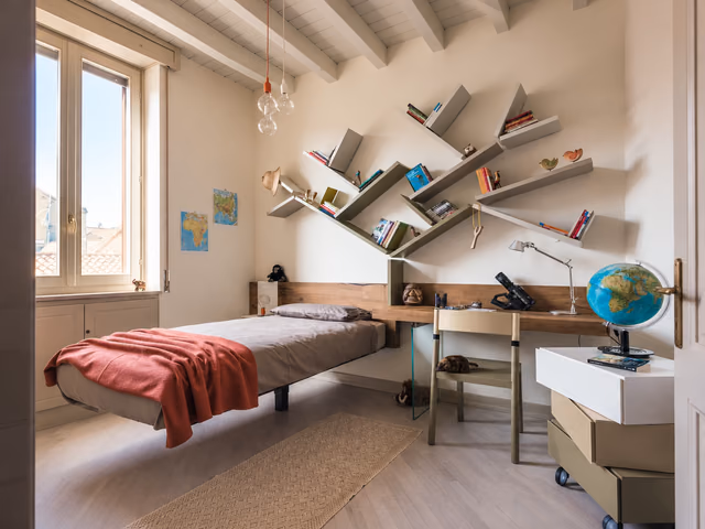 Fluttua Single Bed by Lago