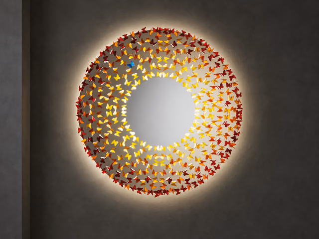 Dreamcatcher Red Soul Mirror by Reflex