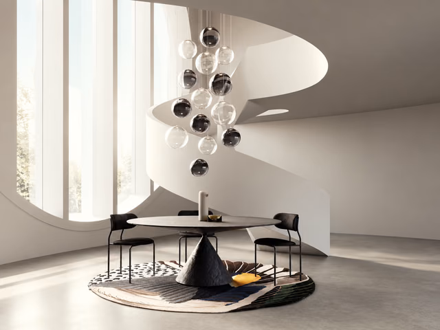 Random Solo Cluster Pendant Lamp by Lodes