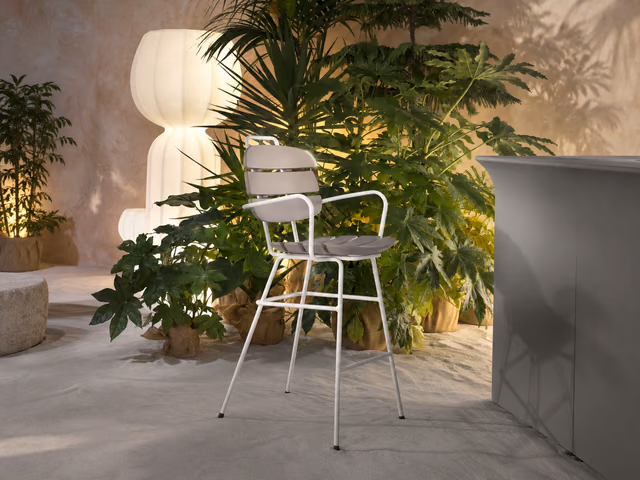 Ribs Up Bar Stool by Slide