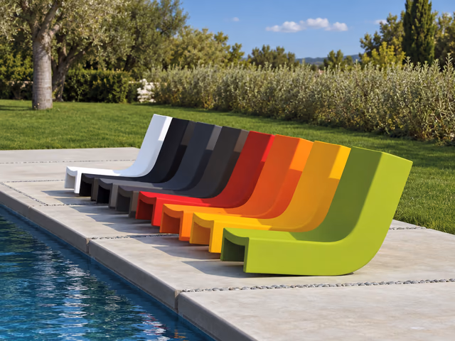 Twist Lounge Chair by Slide