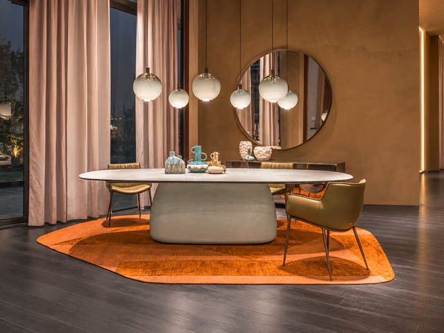 Botero Keramik Dining Table by Cattelan Italia