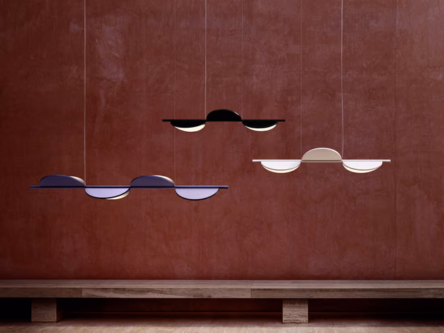 Almendra Linear Pendant Lamp by Flos