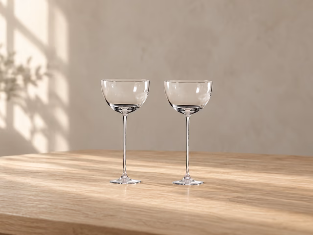 La Sfera White Wine Glass Set by Driade