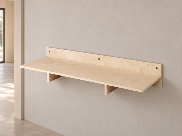 Edge Shelf — Coffee Waste Light by Mater