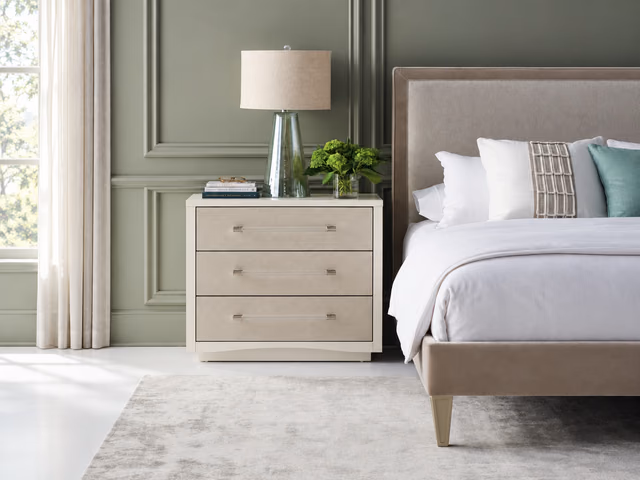 A Clear Touch Nightstand by Caracole
