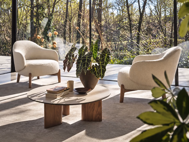 Holly Fab Armchair by Calligaris