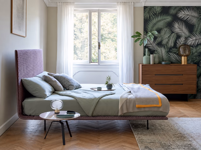 Thin Double Bed by Bonaldo