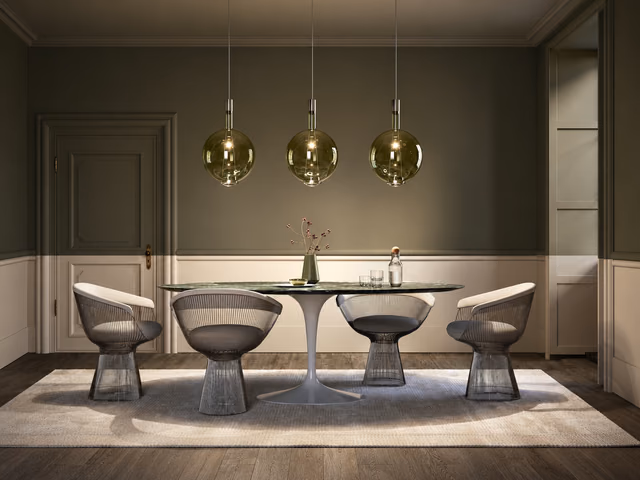 Sky-Fall Round Pendant Lamp by Lodes