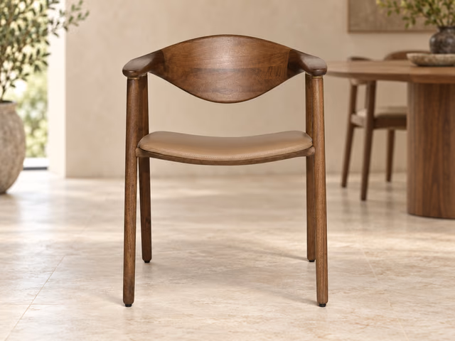 Naru Dining Chair by Natuzzi Italia