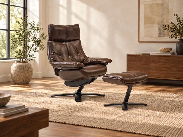 Re-Vive Club Recliner by Natuzzi Italia