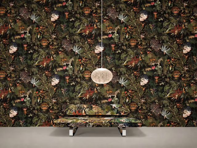 Menagerie of Extinct Animals Wallcovering by Moooi