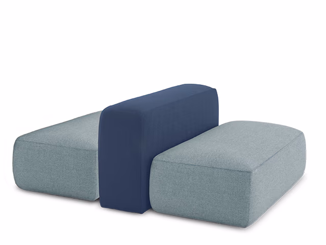 Plus Back-to-Back Outdoor Sofa by LaPalma