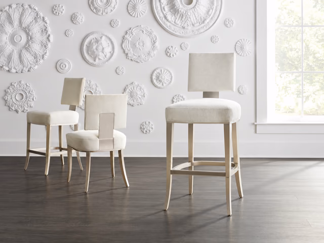 Reserved Seating Bar Stool by Caracole