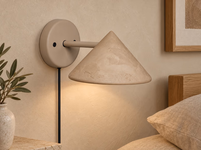 Terra Wall Lamp — Coffee Waste Light by Mater