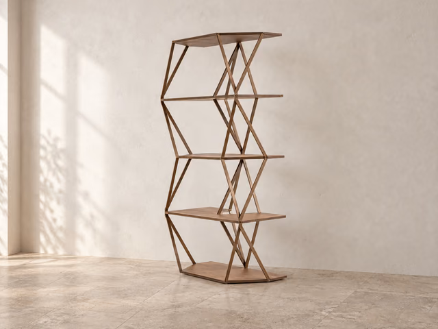 Secret Cubic Shelves by Moroso