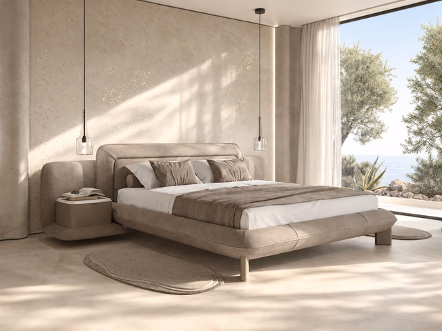 Flow Bed by Natuzzi Italia