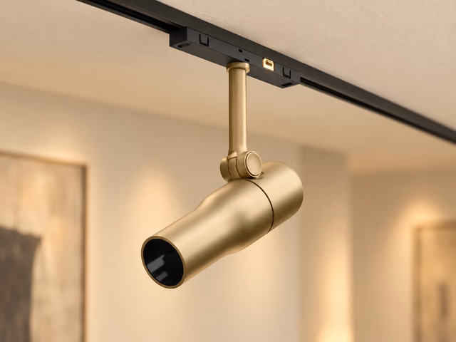 Atom 90 Spotlight, Glowing Track by Flos