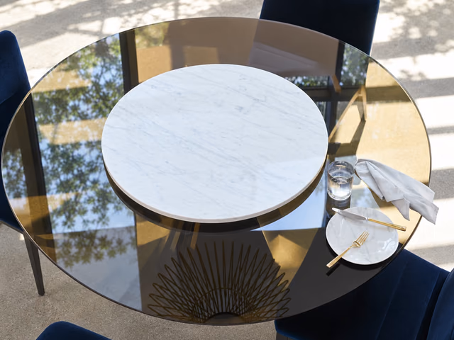 Vector Lazy Susan Serving Tray by Caracole