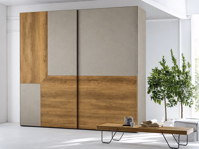 Remix Sliding-Door Wardrobe by Tomasella