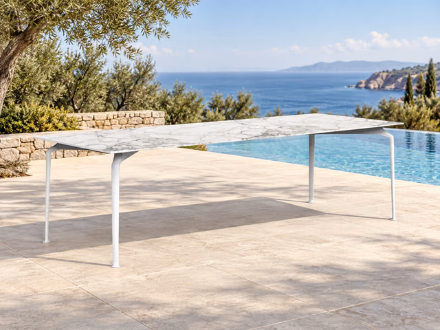 Cruise//Alu 250 × 100 Dining Table by Talenti