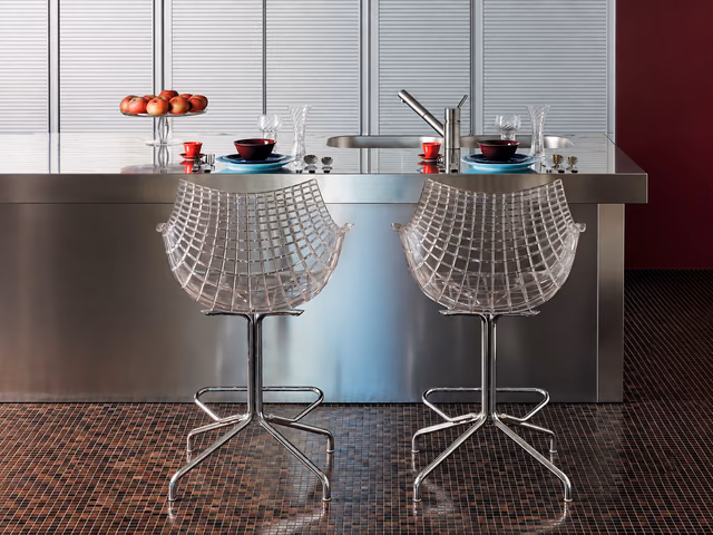 Meridiana Counter Stool by Driade