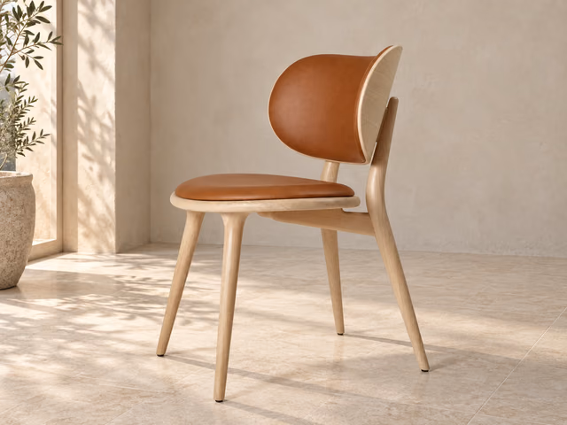 The Dining Chair — Matt Oak by Mater
