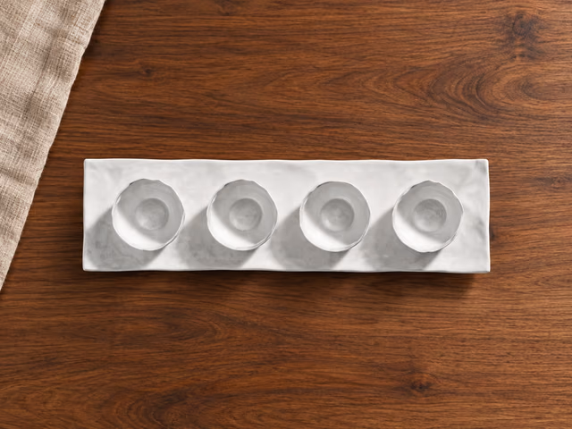 Adelaide Tray Set with Round Bowls by Driade