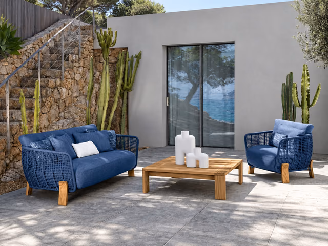 Argo//Wood 107 × 107 Coffee Table by Talenti