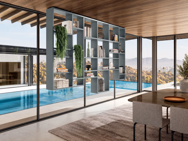 30 mm Weightless Bookshelf by Lago