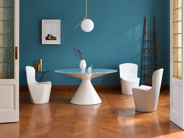 Ed Dining Table by Slide