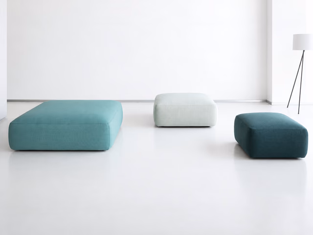 Plus Outdoor Ottoman by LaPalma