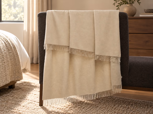 Kashmir Plaid Throw by Natuzzi Italia