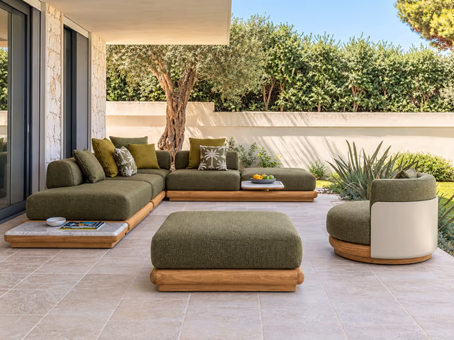 Itaca Ottoman by Talenti