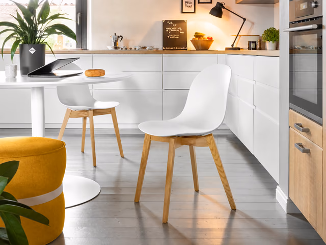 Academy Chair, Wooden Legs by Connubia
