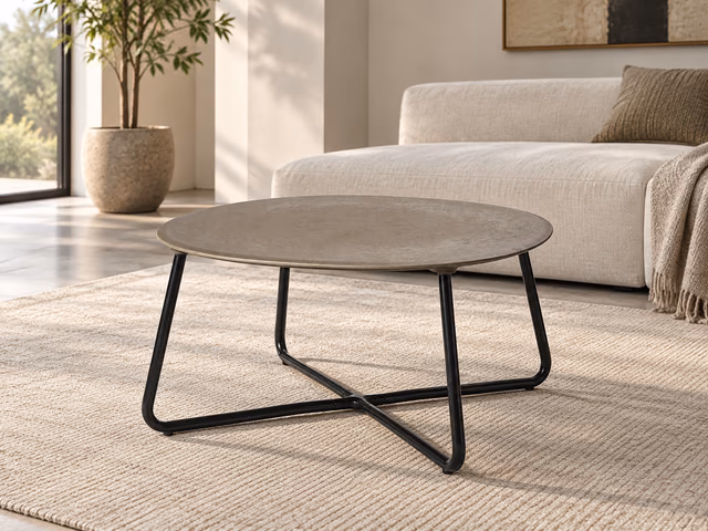 Lily Lounge Table — Coffee Waste Dark by Mater
