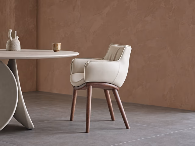 Rhonda Wood Armchair by Cattelan Italia