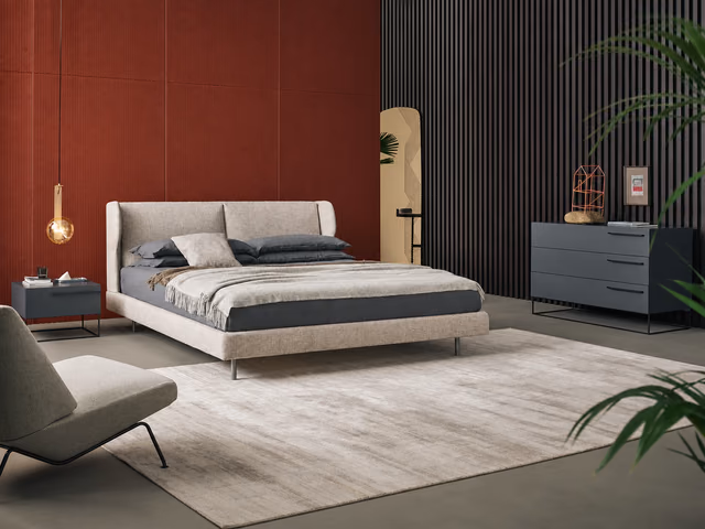 River Double Bed by Bonaldo