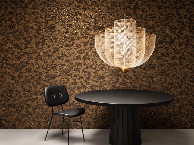 Bearded Leopard Wallcovering by Moooi