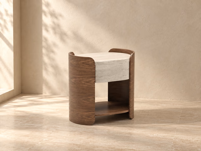Fleur Open Nightstand by Caracole