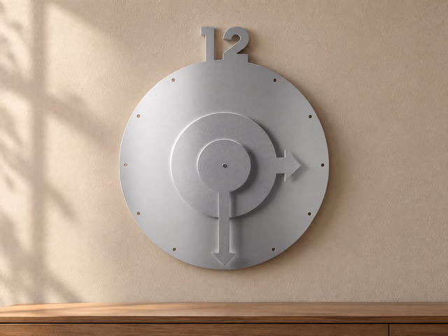 9217 EraOra Wall Clock by Cappellini