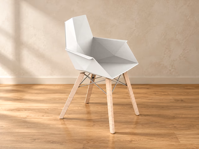 Faz Wood Chair by Vondom