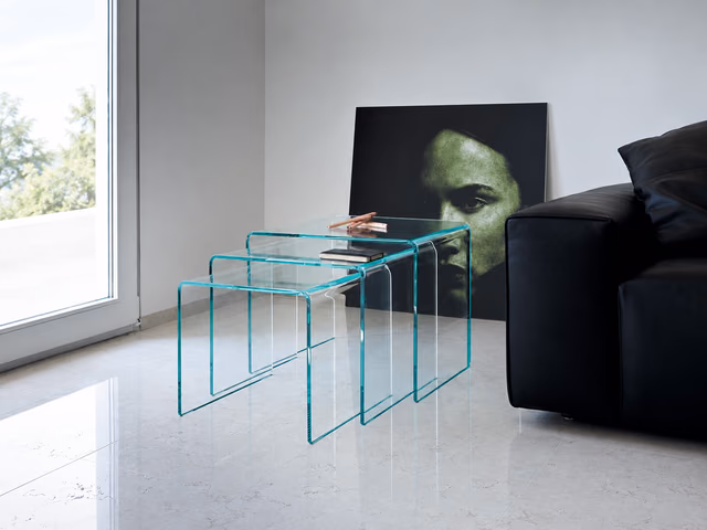 Bridge Trix Nesting Table Set by Sovet
