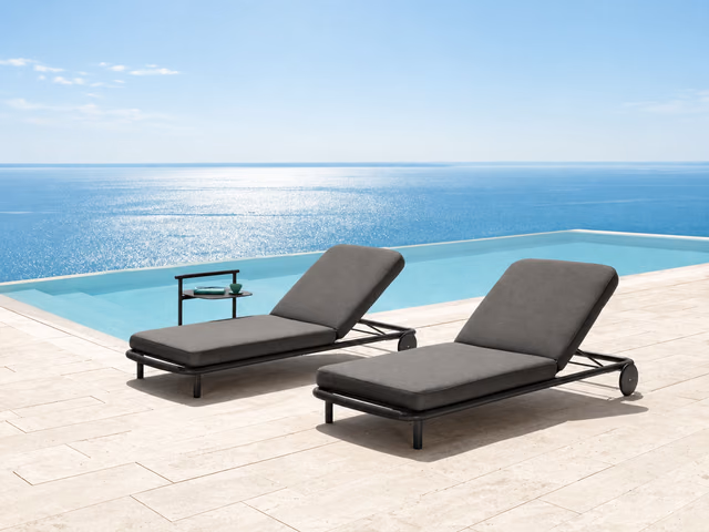 Coral Sunbed by Talenti